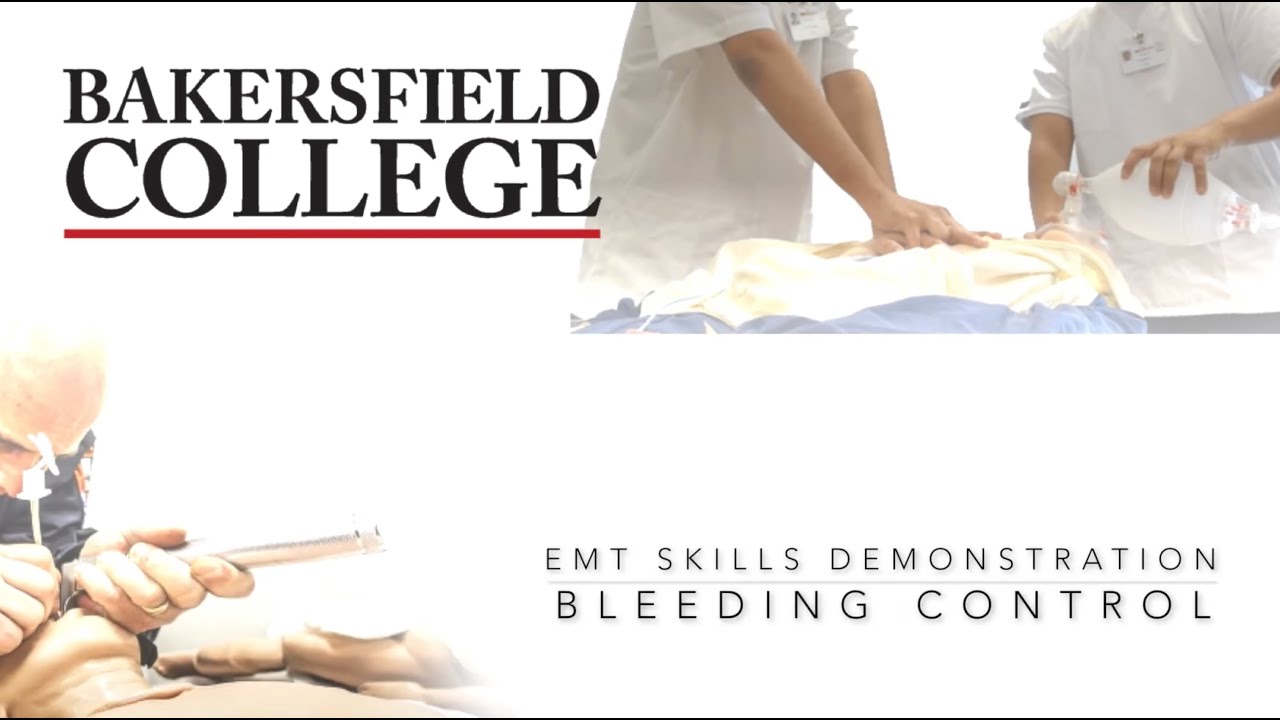BC EMT Training Video Bleeding Control