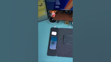 Introducing a perfect three-in-one mouse pad with wireless charging #mousepad #wireless charging