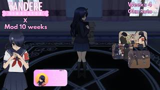 Oka Ruto weeks?!! Yandere Simulator mod 10 weeks rival part 4
