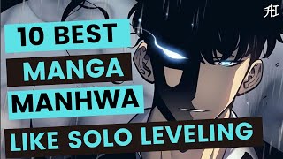 Top 10 Manhwa Manga Similar To Solo Leveling | Animeindia.in