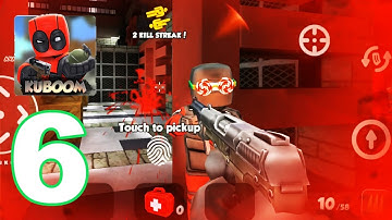 Kuboom - Gameplay Walkthrough Part 6 - Five Seven Pistol Review (Android Games)