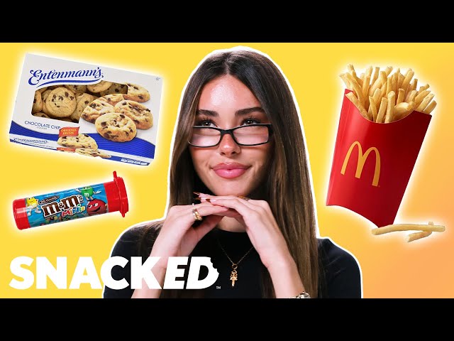 Madison Beer Breaks Down Her Favorite Snacks | Snacked class=