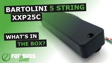 Bartolini XXP25C Original Series Quad Coil Bass Pickups: What’s In The Box? (A Close-Up Look)