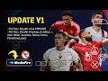 UPDATE V1 EFOOTBALL™ 25 EREDIVISE &amp; BRI LIGA 1 ,NEW UPDATE SEASONS, UPDATE TRANSFER, GRAPICH HD