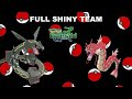 FIRST TO CATCH A FULL TEAM OF SHINIES