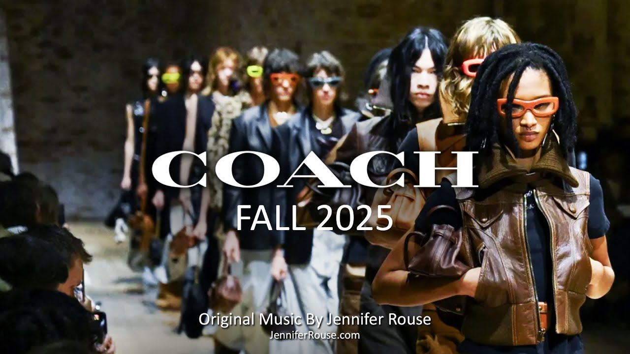 COACH Fall 2025 - New York Fashion Week Runway Show  - Original Music By Jennifer Rouse