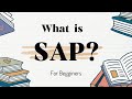 What Is SAP For Beginners? | The Only Video You Need To Watch!