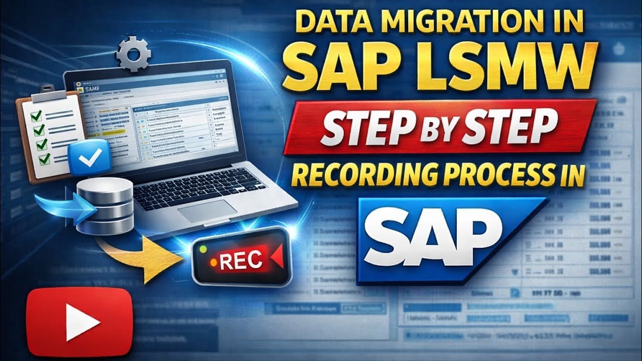 SAP LSMW step by step.Data Migration tool Recording to Process all ...
