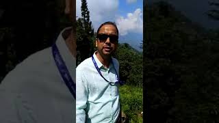 Indigo Airlines Representative Raju Sharma at Grow-Trees Plantation Site in Sikkim