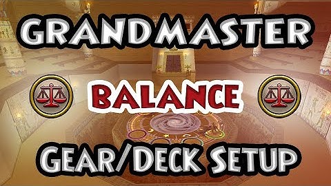 Wizard - Best Gear/Deck Setup (Grandmaster (Pvp)