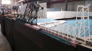 Building the International Bridge in HO Scale! Quick Layout Update for 6/4/2021