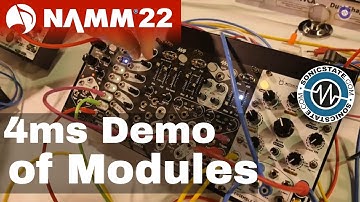 NAMM 2022 4ms Modules Demo and Chat