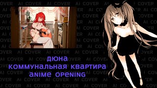 Дюна - Коммунальная квартира, но это аниме опенинг | AI COVER