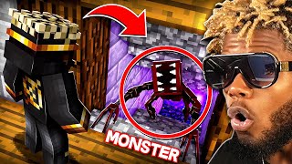 It came from the nether… (Minecraft)