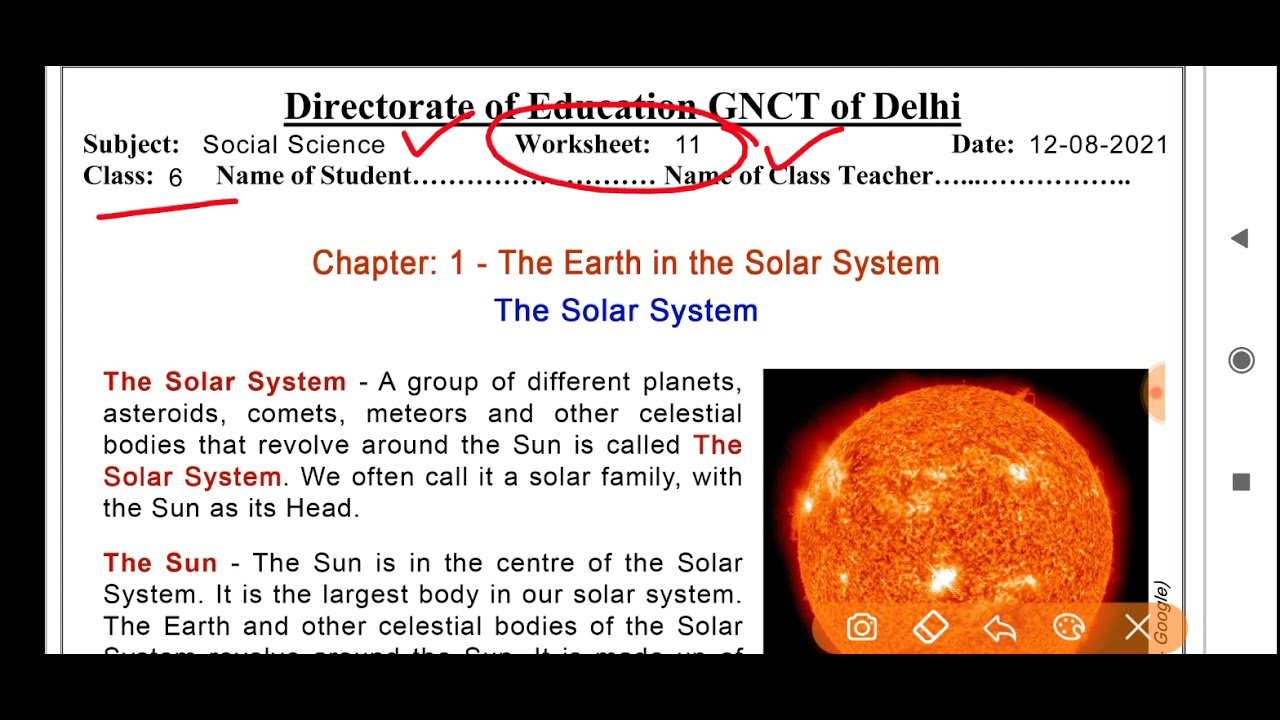 Social science worksheet 11 class 6(12/8/21) English medium/worksheet