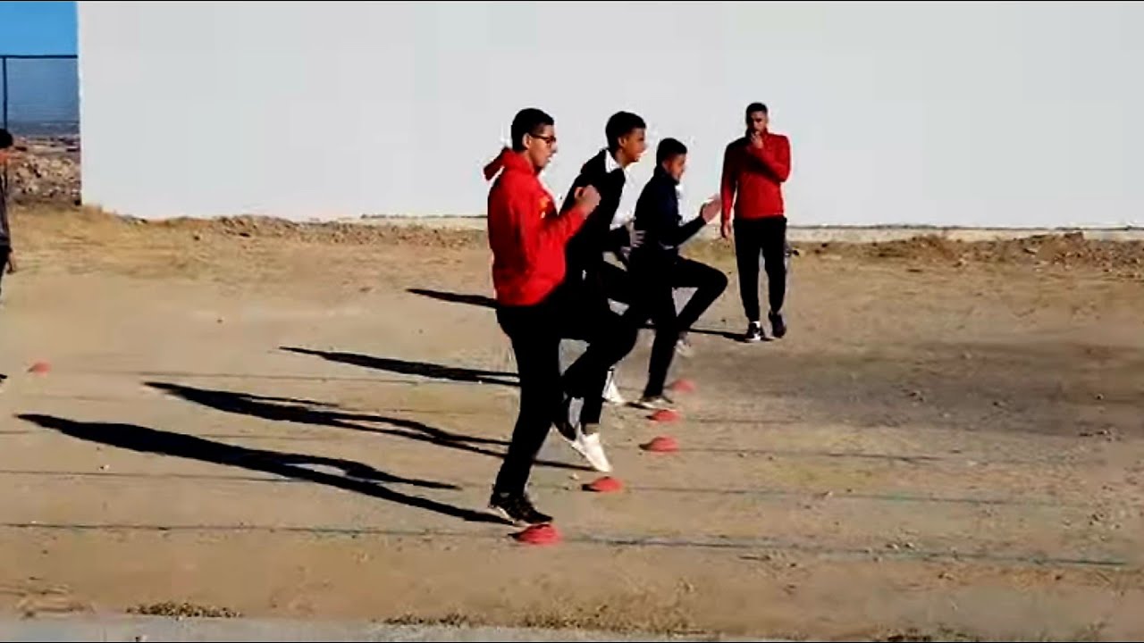 EPS/CYCLE COURSE DE VITESSE/ECHAUFFEMENT FREQUENCE AMPLITUDE ET JEU DE  VITESSE POURSUITE