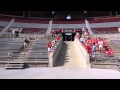 Ohio State Marching Band 8 24 2014 Ramp Entry onto Field Shot From the Bottom of the Ramp!