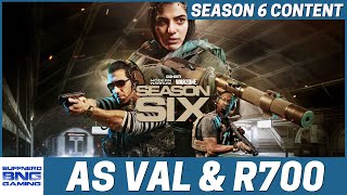 Season 6 AS VAL & R700 - Call Of Duty Modern Warfare