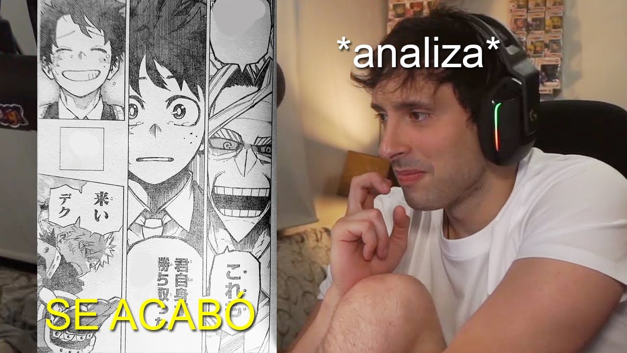 Guibel lee y analiza el final de BOKU NO HERO ACADEMIA, JJK y One Piece