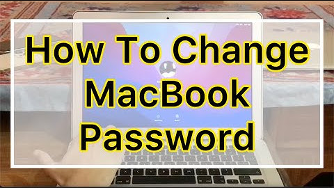 How to change Lock Screen  Password on MacBook Air/Pro/Max