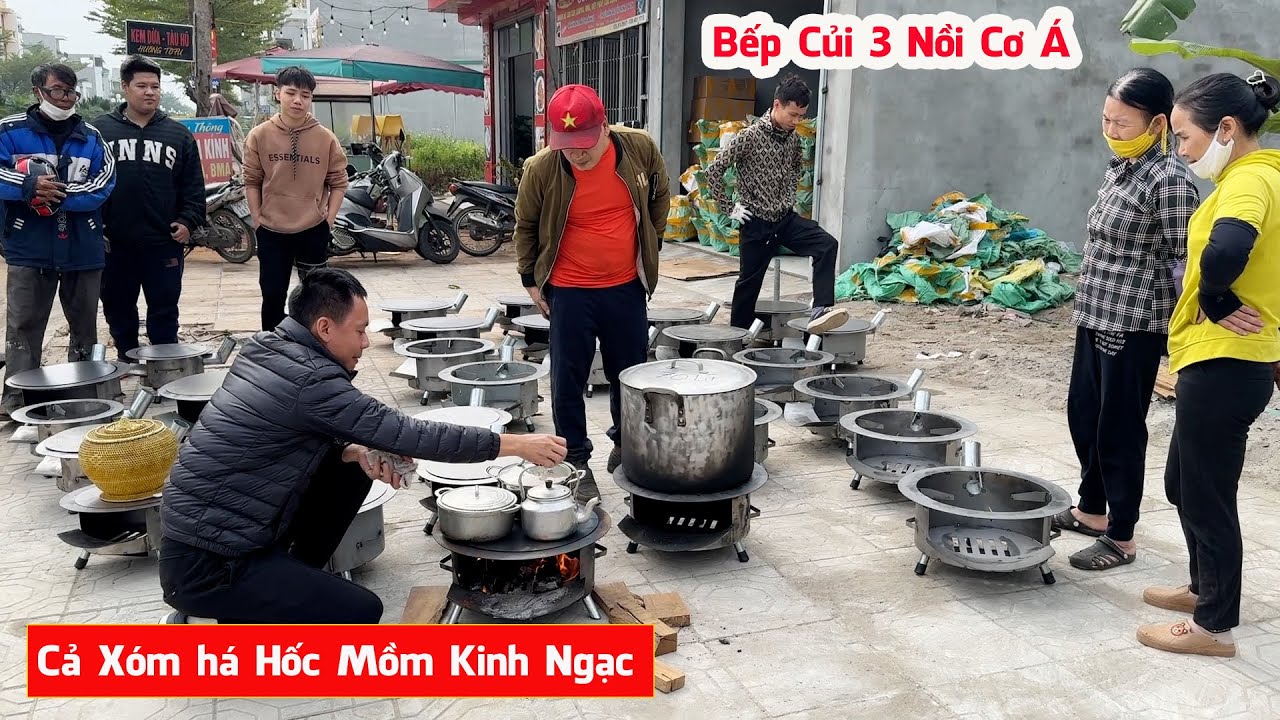 Báo Giá Bếp Đun Củi 3 Nồi Mà Cả Xóm Kéo Nhau Đi Mua Vì Quá Hời - Trần Thành Hữu