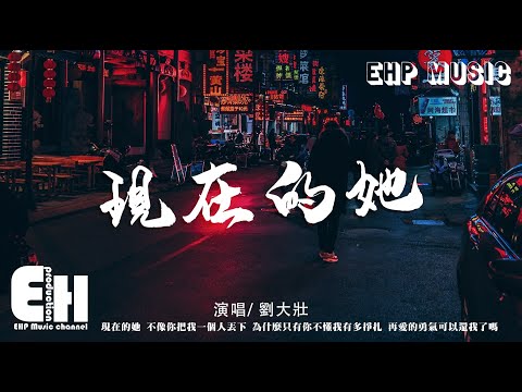 劉大壯 - 現在的她『現在的她 不像你把我一個人丟下，為什麼只有你不懂我有多掙扎。』【動態歌詞/Vietsub/Pinyin Lyrics】