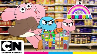 Richard Tries to Look After the Kids | Gumball | @cartoonnetworkuk