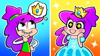 How To Be a Princess 👑 Dreams Come True ✨ Funny Cartoons for Kids & Nursery Rhymes