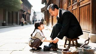 路邊擦鞋的小女孩竟是首富孫女！小女孩為了給母親治病一天打10份工，路過的首富看到她脖子上的玉佩一眼便認出這是自己的親孫女，立馬接回豪門！#都市 #drama #短劇 #逆襲 #情感 #都市