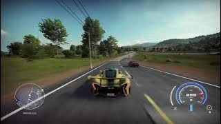NFS Heat Speed Trap Back In Town (325km/h) | [Fort Callahan] | McLaren P1 Gtr '15