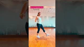 Reverse Running Man Tutorial ~ New 💃 #shuffledance #shorts #ashortaday #creatoryoutube