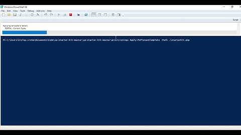 SharePoint Starter Kit V2   Provisioning Video
