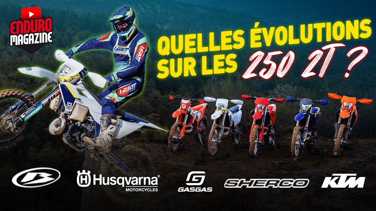 Comparatif 250 2T Enduro 2025 :  Quelles évolutions pour 2025 ?