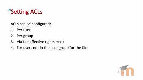 How To Configure Access Control List  ACL  in RHEL 7   Part 1