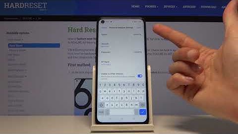 How to Activate Portable Hotspot on REALME 6S – Wi-Fi Sharing