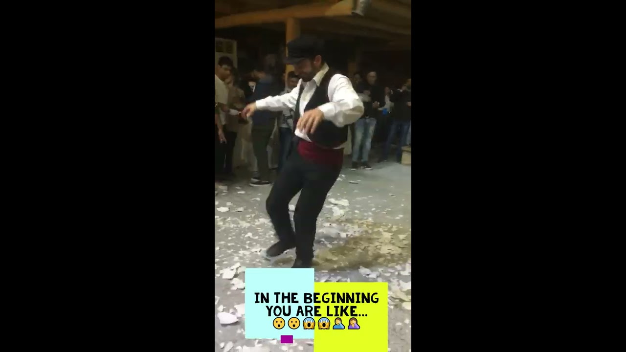 Greeks smashing & breaking plates Vertical mobile video YouTube