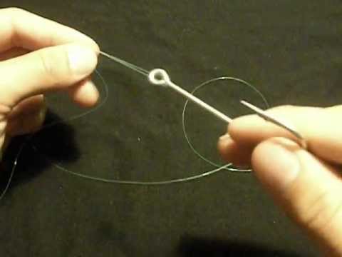 How to Tie a Dropper Loop and add a Hook - YouTube