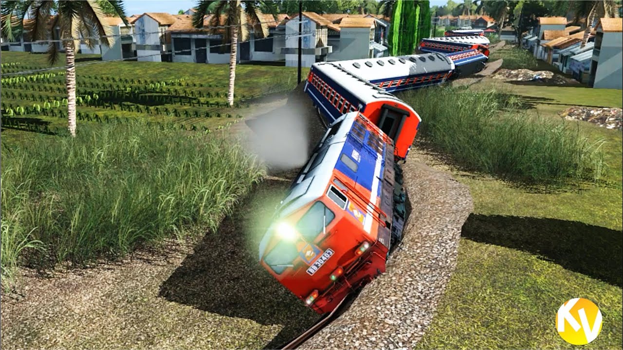 Jalur Kereta Api Terseok-seok bikin Mabok 😩🚂
