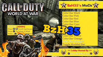 COD WaW BzH35 Mod Menu w/Download PS3