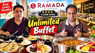 Ramada Hotel Buffet Ghaziabad Vasundhara | 4 Star Hotel Unlimited Lunch Buffet Review ChatoraPoint Ramada Better Than Ever