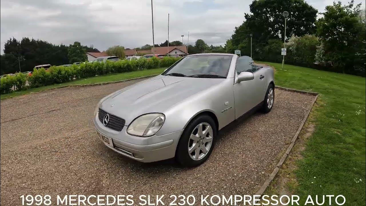 1998 MERCEDES SLK 230 KOMPRESSOR AUTO 