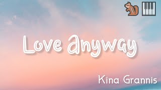 Love Anyway | Kina Grannis | Piano Cover x Synthesia Tutorial