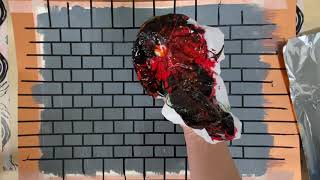 Graffiti Wall - Painting brick texture