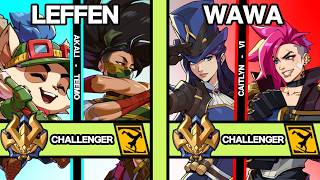2XKO ▰ LEFFEN (Akali-Teemo) vs WAWA (Caitlyn-Vi) ▰ 2XKO Pro Replays