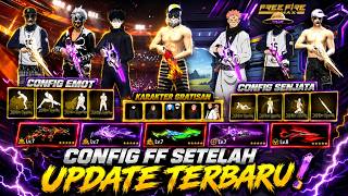 FF CONFIG‼️ELITE CONFIG SET CS FF MAX & FF ORI‼️WORKING AFTER THE LATEST 2026 UPDATE