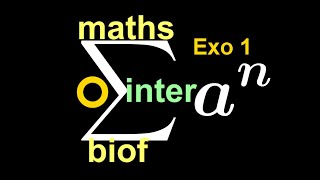 Somme Des Termes Dune Suite Géométrique Bac Sciences Expérimentale Exercice 1 Avec Solution