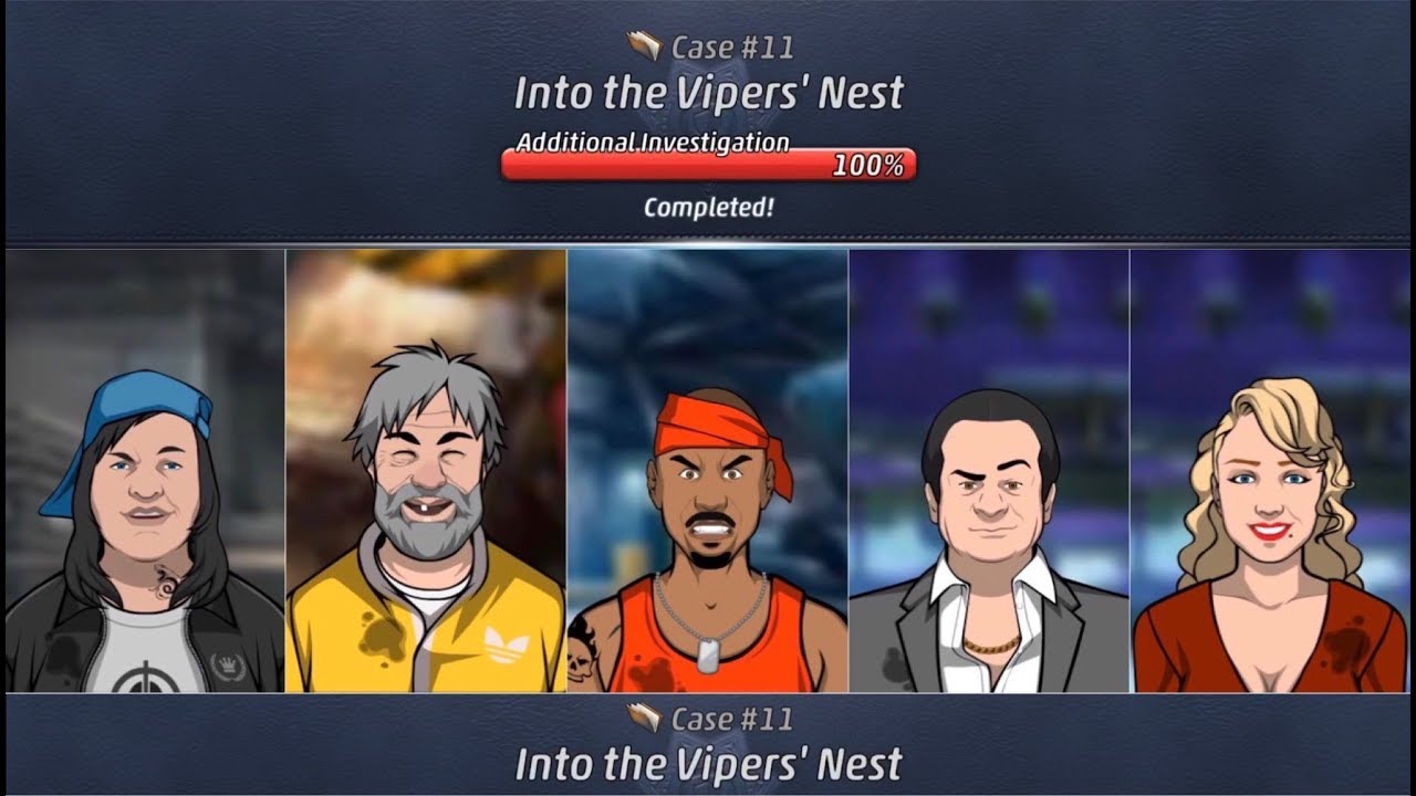 Criminal Case | Case #11 - Into the Vipers' Nest | Full Case