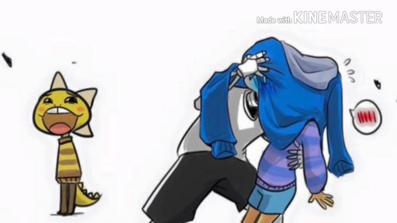 Sans and Flowey react to Undertale fanart 