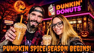 Dunkin Donuts Pumpkin Spice Menu Is HERE Full Review