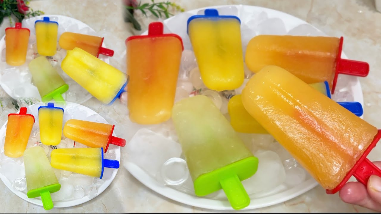 Homemade Fruity Popsicles | 100% Natural & Refreshing | Fatima’s Home Recipes
